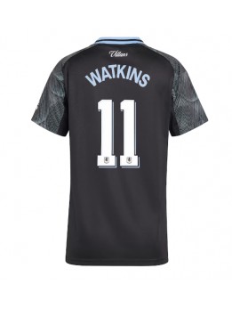 Billige Aston Villa Ollie Watkins #11 Bortedrakt Dame 2025-26 Kortermet